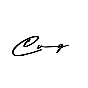 Cug stylish signature style. Best Handwritten Sign (Asem Kandis PERSONAL USE) for my name. Handwritten Signature Collection Ideas for my name Cug. Cug signature style 9 images and pictures png