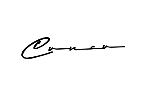 You should practise on your own different ways (Asem Kandis PERSONAL USE) to write your name (Cuncu) in signature. don't let someone else do it for you. Cuncu signature style 9 images and pictures png