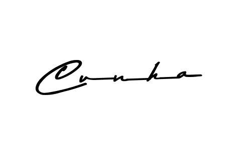 Also we have Cunha name is the best signature style. Create professional handwritten signature collection using Asem Kandis PERSONAL USE autograph style. Cunha signature style 9 images and pictures png