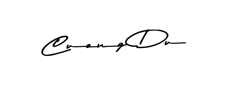 How to make Cuong Du name signature. Use Asem Kandis PERSONAL USE style for creating short signs online. This is the latest handwritten sign. Cuong Du signature style 9 images and pictures png