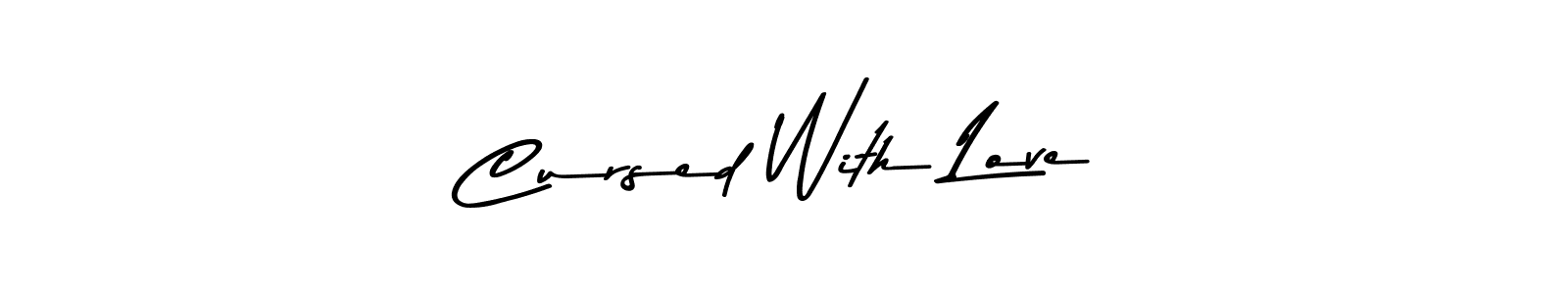 Make a beautiful signature design for name Cursed With Love. Use this online signature maker to create a handwritten signature for free. Cursed With Love signature style 9 images and pictures png