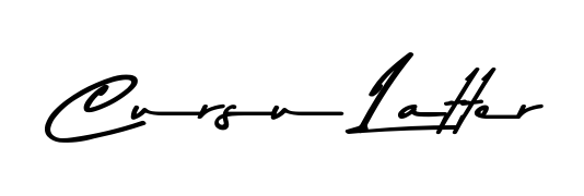 Explore multiple handwriting variations for Cursu Latter including this stunning Asem Kandis PERSONAL USE design. Free to use across all platforms. Cursu Latter signature style 9 images and pictures png