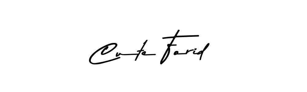 Make a beautiful signature design for name Cute Forid. Use this online signature maker to create a handwritten signature for free. Cute Forid signature style 9 images and pictures png