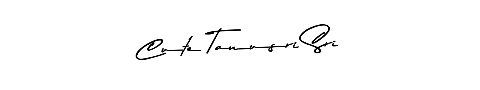 Cute Tanusri Sri stylish signature style. Best Handwritten Sign (Asem Kandis PERSONAL USE) for my name. Handwritten Signature Collection Ideas for my name Cute Tanusri Sri. Cute Tanusri Sri signature style 9 images and pictures png
