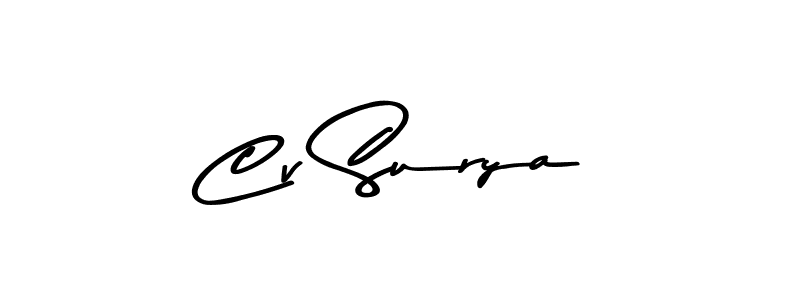 You should practise on your own different ways (Asem Kandis PERSONAL USE) to write your name (Cv Surya) in signature. don't let someone else do it for you. Cv Surya signature style 9 images and pictures png