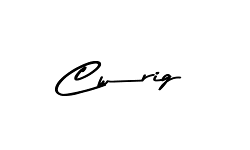 Make a beautiful signature design for name Cwrig. With this signature (Asem Kandis PERSONAL USE) style, you can create a handwritten signature for free. Cwrig signature style 9 images and pictures png