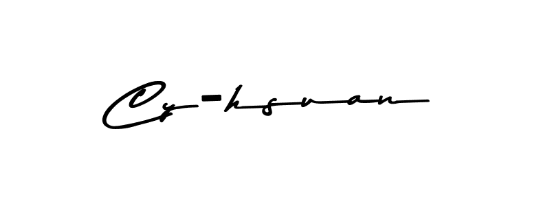 Also You can easily find your signature by using the search form. We will create Cy-hsuan name handwritten signature images for you free of cost using Asem Kandis PERSONAL USE sign style. Cy-hsuan signature style 9 images and pictures png