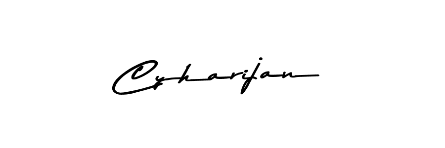 Also You can easily find your signature by using the search form. We will create Cyharijan name handwritten signature images for you free of cost using Asem Kandis PERSONAL USE sign style. Cyharijan signature style 9 images and pictures png