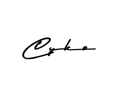 It looks lik you need a new signature style for name Cyko. Design unique handwritten (Asem Kandis PERSONAL USE) signature with our free signature maker in just a few clicks. Cyko signature style 9 images and pictures png