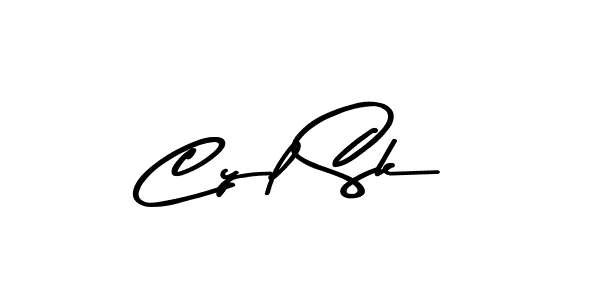 How to make Cyl Sk signature? Asem Kandis PERSONAL USE is a professional autograph style. Create handwritten signature for Cyl Sk name. Cyl Sk signature style 9 images and pictures png