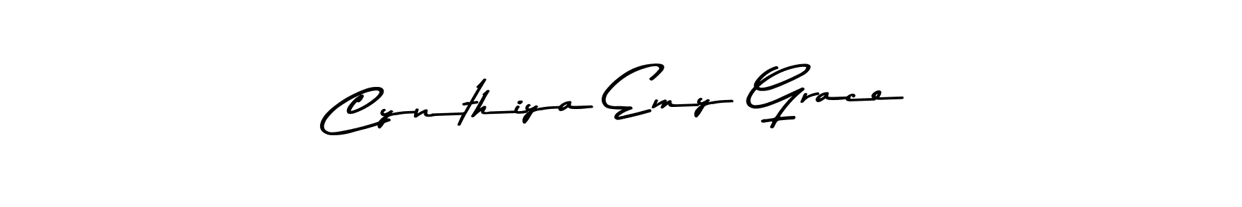 How to Draw Cynthiya Emy Grace signature style? Asem Kandis PERSONAL USE is a latest design signature styles for name Cynthiya Emy Grace. Cynthiya Emy Grace signature style 9 images and pictures png