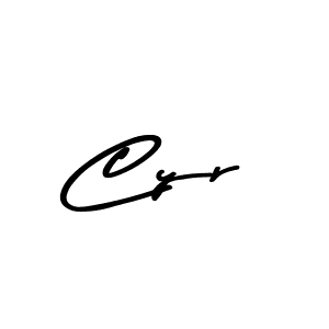 This is the best signature style for the Cyr name. Also you like these signature font (Asem Kandis PERSONAL USE). Mix name signature. Cyr signature style 9 images and pictures png