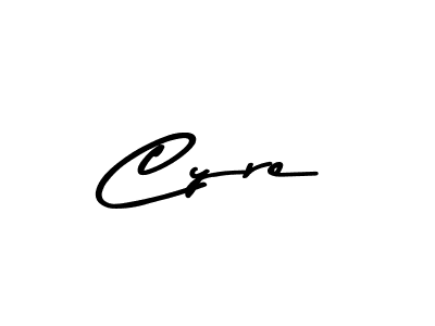 Design your own signature with our free online signature maker. With this signature software, you can create a handwritten (Asem Kandis PERSONAL USE) signature for name Cyre. Cyre signature style 9 images and pictures png
