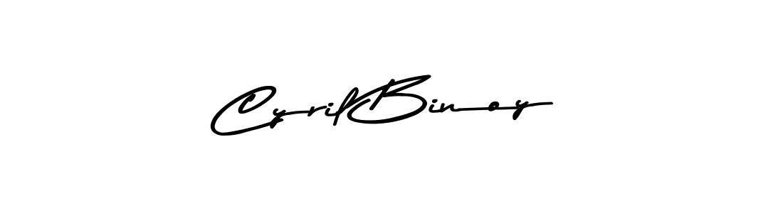 How to make Cyril Binoy signature? Asem Kandis PERSONAL USE is a professional autograph style. Create handwritten signature for Cyril Binoy name. Cyril Binoy signature style 9 images and pictures png