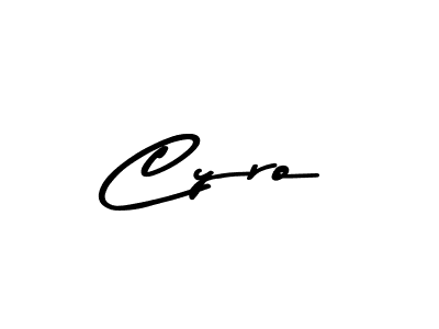 The best way (Asem Kandis PERSONAL USE) to make a short signature is to pick only two or three words in your name. The name Cyro include a total of six letters. For converting this name. Cyro signature style 9 images and pictures png