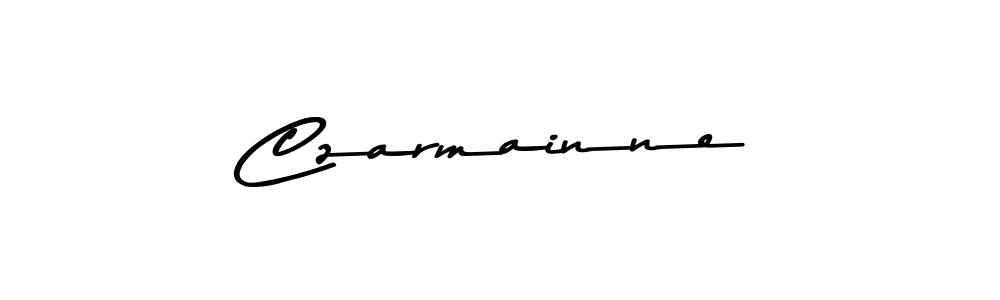 Also we have Czarmainne name is the best signature style. Create professional handwritten signature collection using Asem Kandis PERSONAL USE autograph style. Czarmainne signature style 9 images and pictures png
