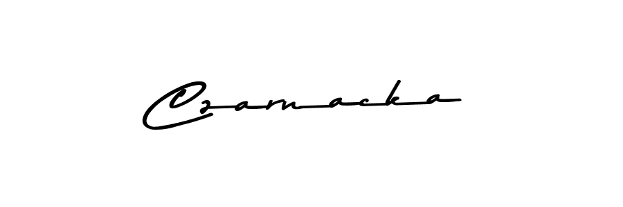 Design your own signature with our free online signature maker. With this signature software, you can create a handwritten (Asem Kandis PERSONAL USE) signature for name Czarnacka. Czarnacka signature style 9 images and pictures png