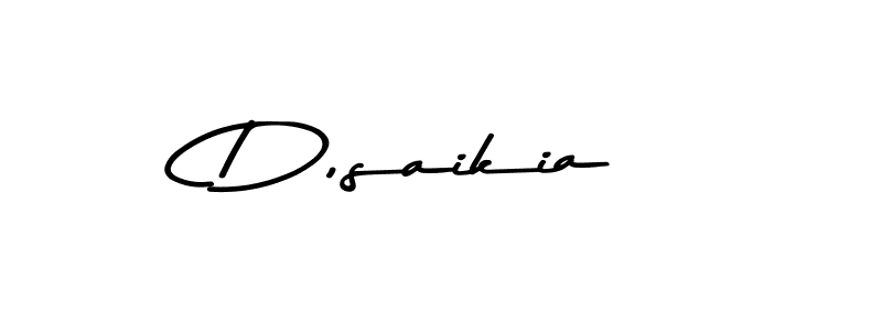 This is the best signature style for the D,saikia name. Also you like these signature font (Asem Kandis PERSONAL USE). Mix name signature. D,saikia signature style 9 images and pictures png