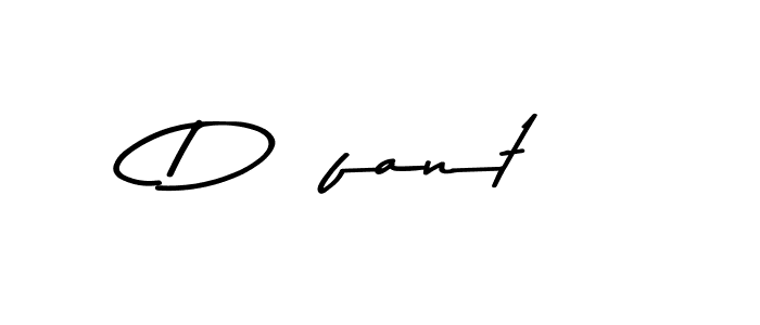 Make a beautiful signature design for name Défant. With this signature (Asem Kandis PERSONAL USE) style, you can create a handwritten signature for free. Défant signature style 9 images and pictures png