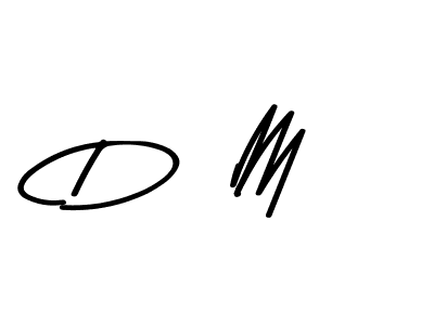 You should practise on your own different ways (Asem Kandis PERSONAL USE) to write your name (D  M) in signature. don't let someone else do it for you. D  M signature style 9 images and pictures png