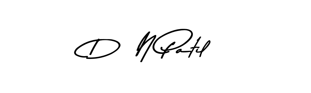 How to make D  N Patil signature? Asem Kandis PERSONAL USE is a professional autograph style. Create handwritten signature for D  N Patil name. D  N Patil signature style 9 images and pictures png