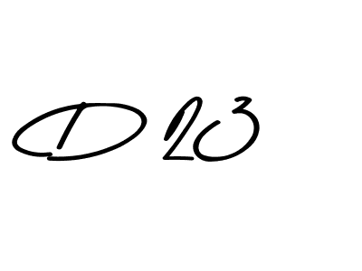 How to Draw D 23 signature style? Asem Kandis PERSONAL USE is a latest design signature styles for name D 23. D 23 signature style 9 images and pictures png