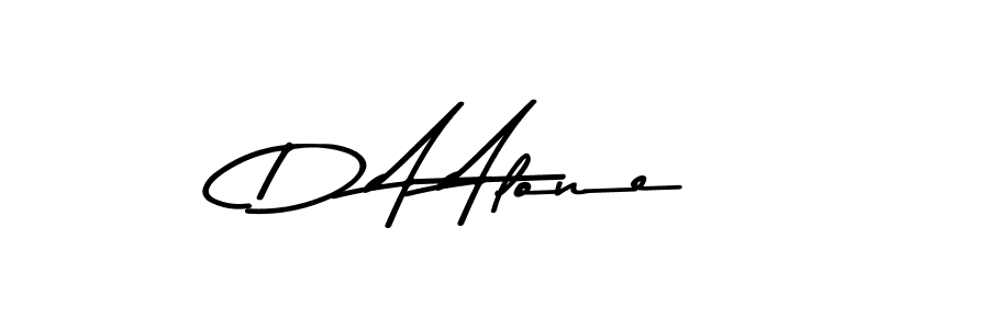 Similarly Asem Kandis PERSONAL USE is the best handwritten signature design. Signature creator online .You can use it as an online autograph creator for name D A Alone. D A Alone signature style 9 images and pictures png