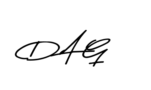Best and Professional Signature Style for D A G. Asem Kandis PERSONAL USE Best Signature Style Collection. D A G signature style 9 images and pictures png