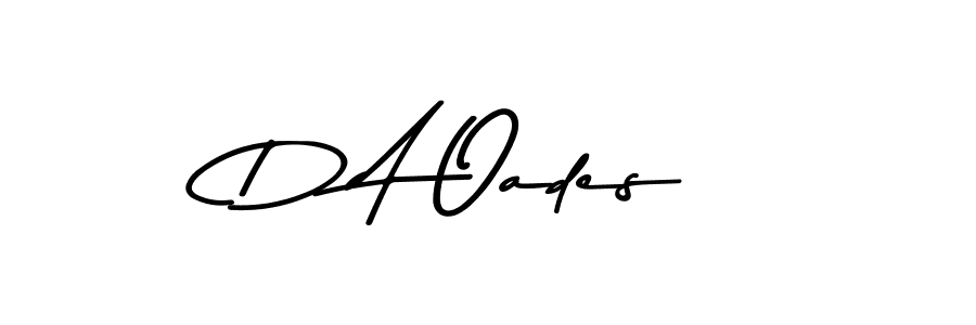 Here are the top 10 professional signature styles for the name D A Oades. These are the best autograph styles you can use for your name. D A Oades signature style 9 images and pictures png