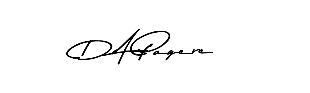 if you are searching for the best signature style for your name D A Pagere. so please give up your signature search. here we have designed multiple signature styles  using Asem Kandis PERSONAL USE. D A Pagere signature style 9 images and pictures png