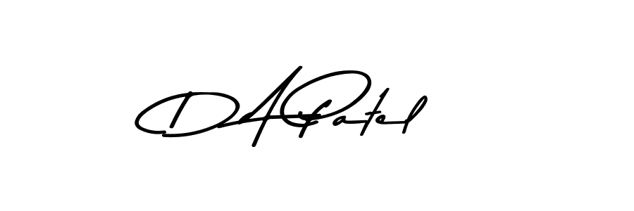 Make a beautiful signature design for name D A Patel. Use this online signature maker to create a handwritten signature for free. D A Patel signature style 9 images and pictures png