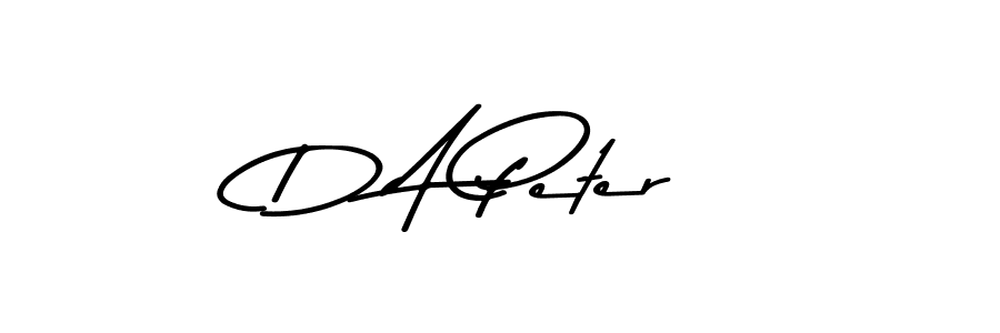 The best way (Asem Kandis PERSONAL USE) to make a short signature is to pick only two or three words in your name. The name D A Peter include a total of six letters. For converting this name. D A Peter signature style 9 images and pictures png