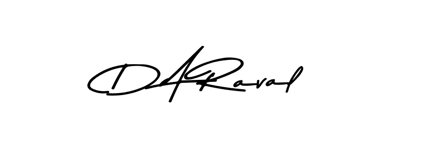 if you are searching for the best signature style for your name D A Raval. so please give up your signature search. here we have designed multiple signature styles  using Asem Kandis PERSONAL USE. D A Raval signature style 9 images and pictures png