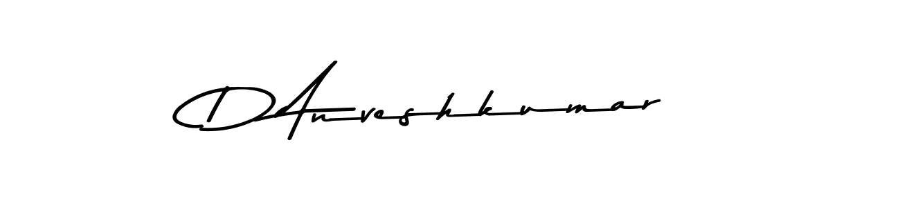 You should practise on your own different ways (Asem Kandis PERSONAL USE) to write your name (D Anveshkumar) in signature. don't let someone else do it for you. D Anveshkumar signature style 9 images and pictures png