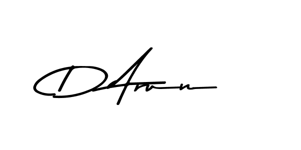 The best way (Asem Kandis PERSONAL USE) to make a short signature is to pick only two or three words in your name. The name D Arun include a total of six letters. For converting this name. D Arun signature style 9 images and pictures png