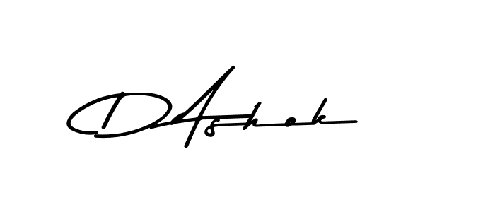 Make a beautiful signature design for name D Ashok. Use this online signature maker to create a handwritten signature for free. D Ashok signature style 9 images and pictures png