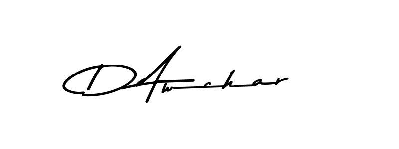 You can use this online signature creator to create a handwritten signature for the name D Awchar. This is the best online autograph maker. D Awchar signature style 9 images and pictures png