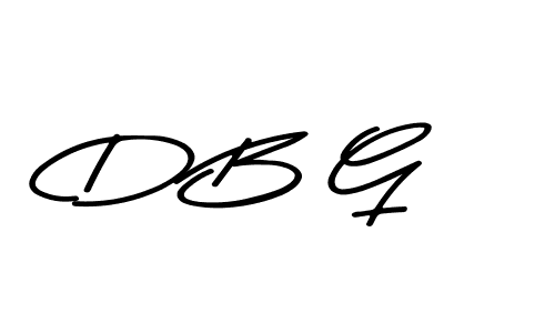 Asem Kandis PERSONAL USE is a professional signature style that is perfect for those who want to add a touch of class to their signature. It is also a great choice for those who want to make their signature more unique. Get D B G name to fancy signature for free. D B G signature style 9 images and pictures png