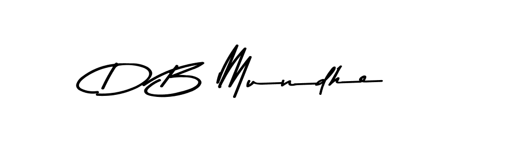 You can use this online signature creator to create a handwritten signature for the name D B Mundhe. This is the best online autograph maker. D B Mundhe signature style 9 images and pictures png