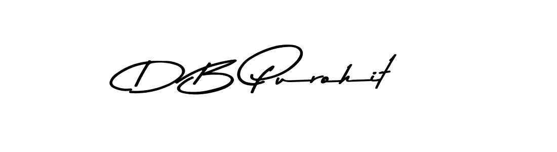 This is the best signature style for the D B Purohit name. Also you like these signature font (Asem Kandis PERSONAL USE). Mix name signature. D B Purohit signature style 9 images and pictures png