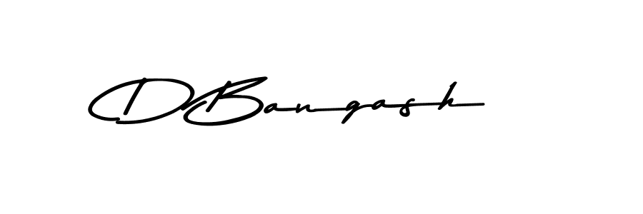 Use a signature maker to create a handwritten signature online. With this signature software, you can design (Asem Kandis PERSONAL USE) your own signature for name D Bangash. D Bangash signature style 9 images and pictures png