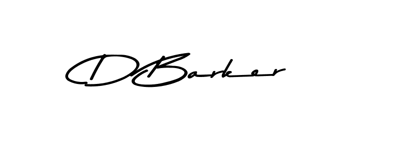 D Barker stylish signature style. Best Handwritten Sign (Asem Kandis PERSONAL USE) for my name. Handwritten Signature Collection Ideas for my name D Barker. D Barker signature style 9 images and pictures png