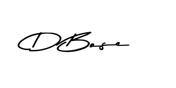 D Bose stylish signature style. Best Handwritten Sign (Asem Kandis PERSONAL USE) for my name. Handwritten Signature Collection Ideas for my name D Bose. D Bose signature style 9 images and pictures png