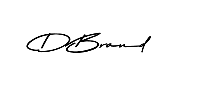 Create a beautiful signature design for name D Brand. With this signature (Asem Kandis PERSONAL USE) fonts, you can make a handwritten signature for free. D Brand signature style 9 images and pictures png