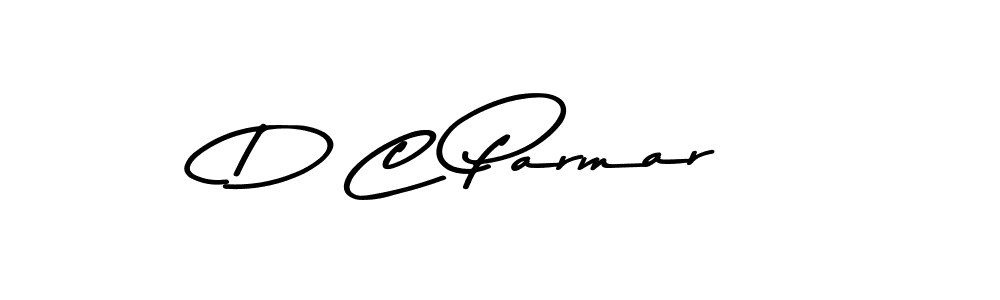 You should practise on your own different ways (Asem Kandis PERSONAL USE) to write your name (D C Parmar) in signature. don't let someone else do it for you. D C Parmar signature style 9 images and pictures png