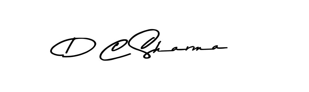 You should practise on your own different ways (Asem Kandis PERSONAL USE) to write your name (D C Sharma) in signature. don't let someone else do it for you. D C Sharma signature style 9 images and pictures png