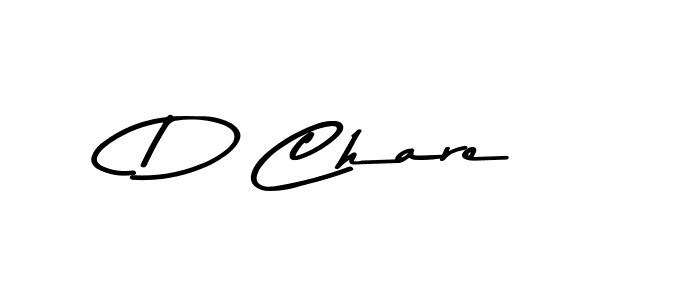 How to make D Chare name signature. Use Asem Kandis PERSONAL USE style for creating short signs online. This is the latest handwritten sign. D Chare signature style 9 images and pictures png