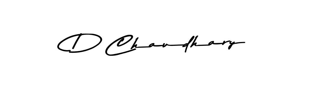 You should practise on your own different ways (Asem Kandis PERSONAL USE) to write your name (D Chaudhary) in signature. don't let someone else do it for you. D Chaudhary signature style 9 images and pictures png