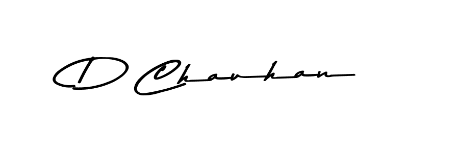 D Chauhan stylish signature style. Best Handwritten Sign (Asem Kandis PERSONAL USE) for my name. Handwritten Signature Collection Ideas for my name D Chauhan. D Chauhan signature style 9 images and pictures png