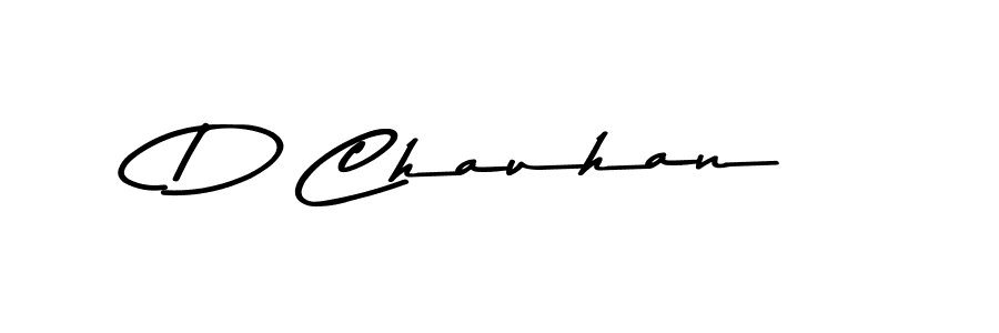 D Chauhan stylish signature style. Best Handwritten Sign (Asem Kandis PERSONAL USE) for my name. Handwritten Signature Collection Ideas for my name D Chauhan. D Chauhan signature style 9 images and pictures png